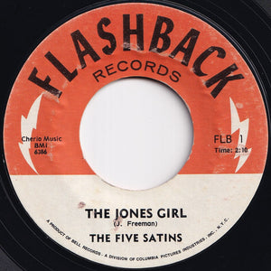 Five Satins - In The Still Of The Night (I'll Remember) / The Jones Girl (7 inch Record / Used)