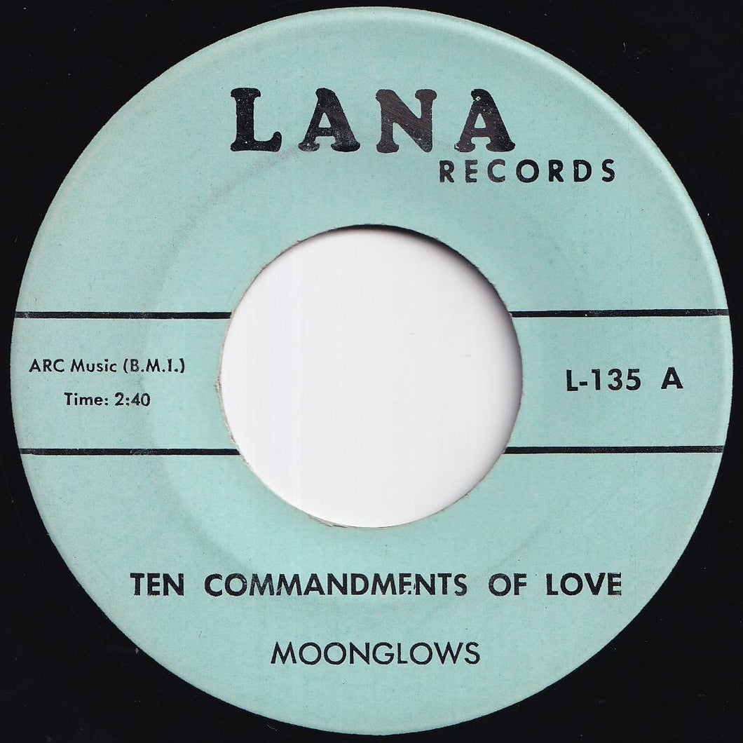 Moonglows - Ten Commandments Of Love / Half A Heart (7 inch Record / Used)