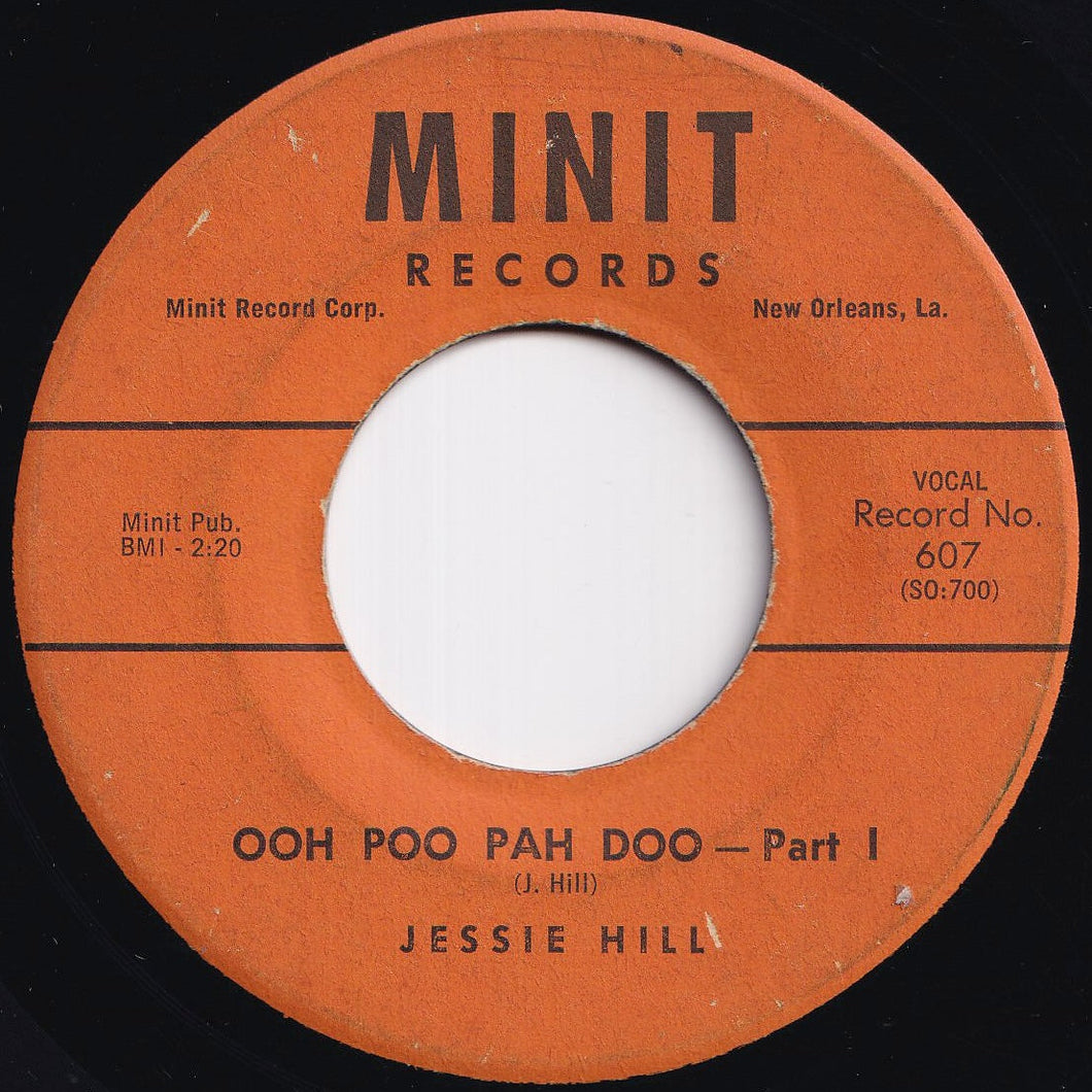 Jessie Hill - Ooh Poo Pah Doo (Part 1) / (Part 2) (7 inch Record / Used)