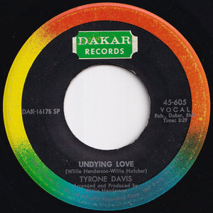 Tyrone Davis - Is It Something You've Got / Undying Love (7 inch Record / Used)
