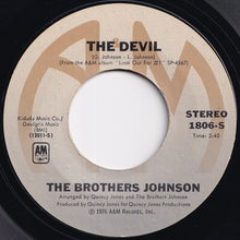 Load image into Gallery viewer, Brothers Johnson - I&#39;ll Be Good To You / The Devil (7 inch Record / Used)
