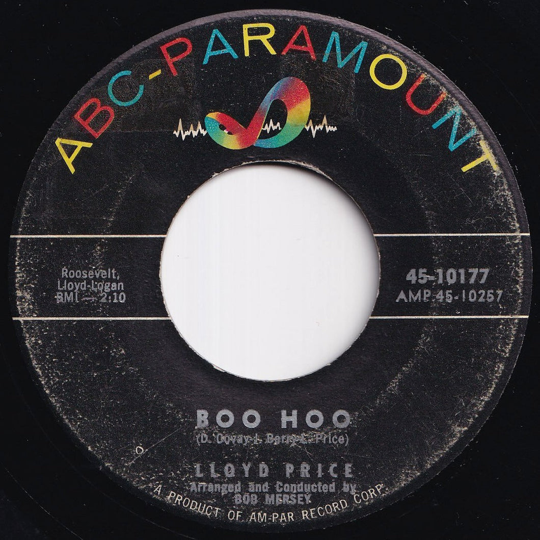 Lloyd Price - Boo Hoo / I Made You Cry (7 inch Record / Used)