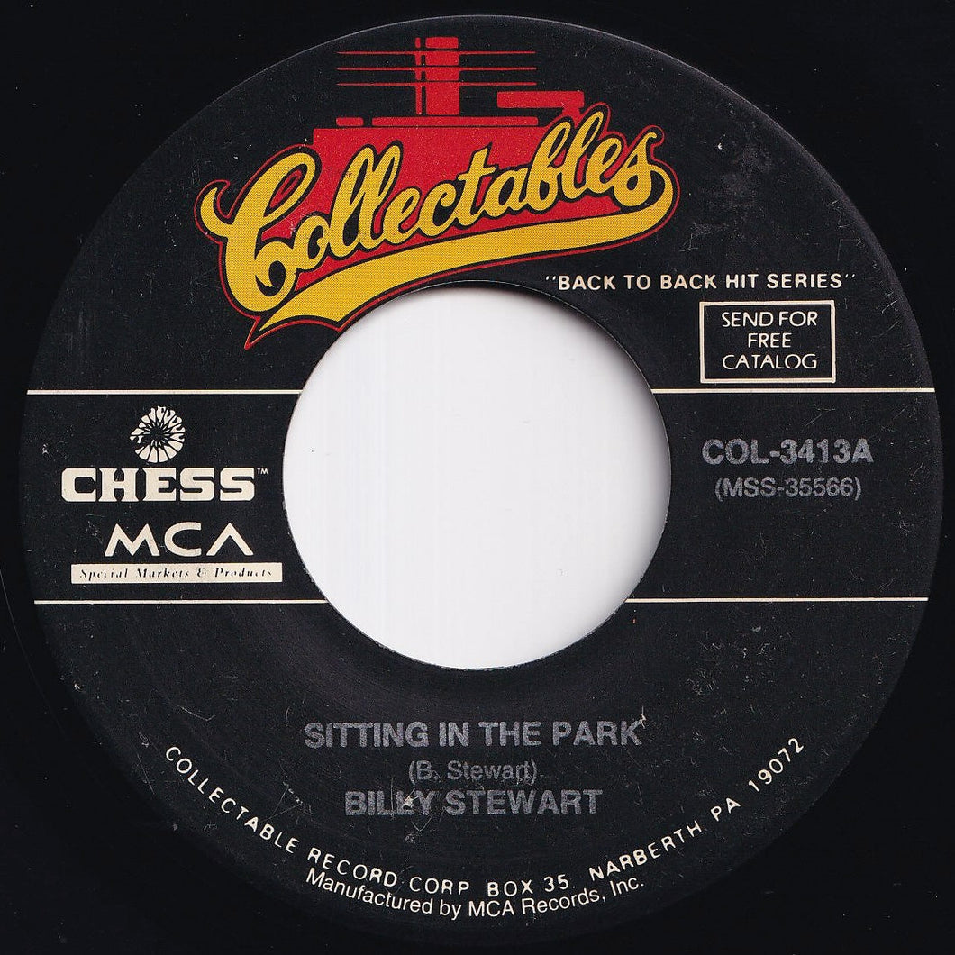 Billy Stewart - Sitting In The Park / Fat Boy (7 inch Record / Used)