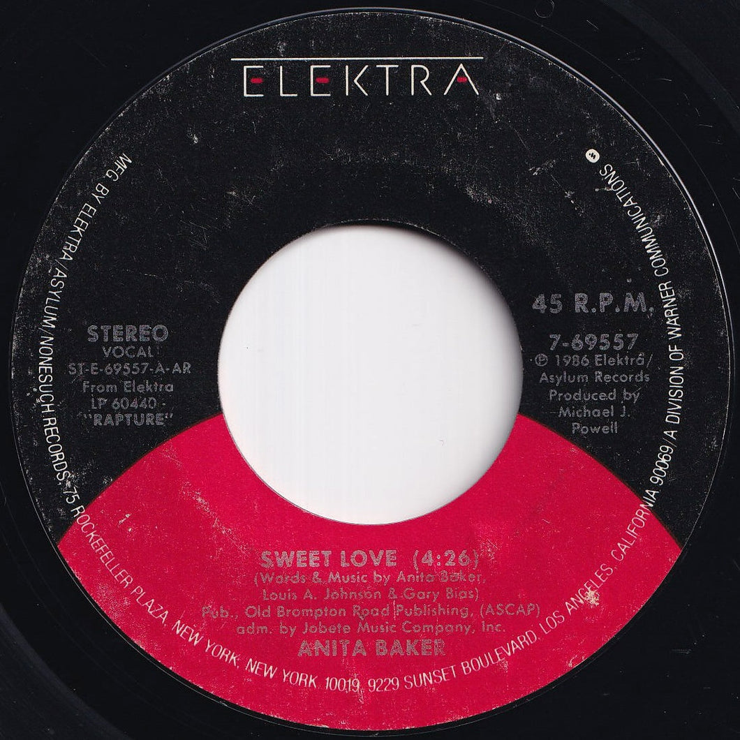 Anita Baker - Sweet Love / Watch Your Step (7 inch Record / Used)