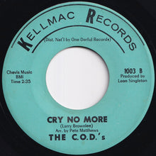 画像をギャラリービューアに読み込む, C.O.D.&#39;s - Michael / Cry No More (7 inch Record / Used)

