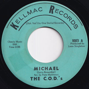 C.O.D.'s - Michael / Cry No More (7 inch Record / Used)