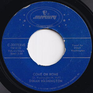 Dinah Washington - What A Diff'rence A Day Makes / Come On Home (7 inch Record / Used)