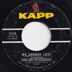 Ruby And The Romantics - Sweet Love And Sweet Forgiveness / My Summer Love (7 inch Record / Used)