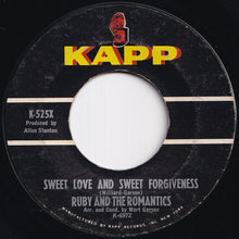 画像をギャラリービューアに読み込む, Ruby And The Romantics - Sweet Love And Sweet Forgiveness / My Summer Love (7 inch Record / Used)

