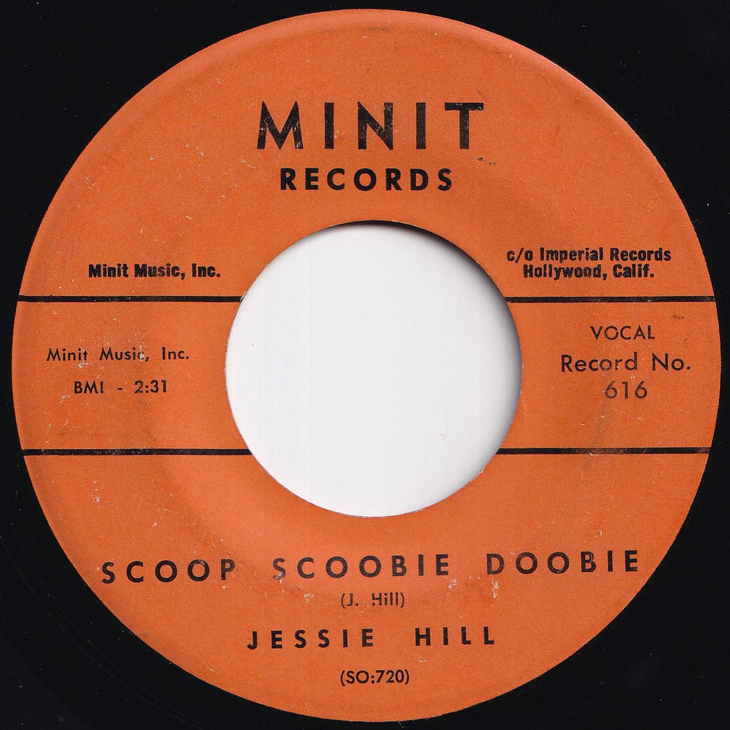 Jessie Hill - Scoop Scoobie Doobie / Highhead Blues (7 inch Record / Used)