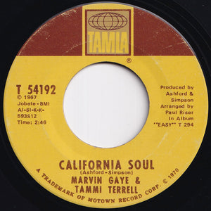 Marvin Gaye, Tammi Terrell - The Onion Song / California Soul (7 inch Record / Used)