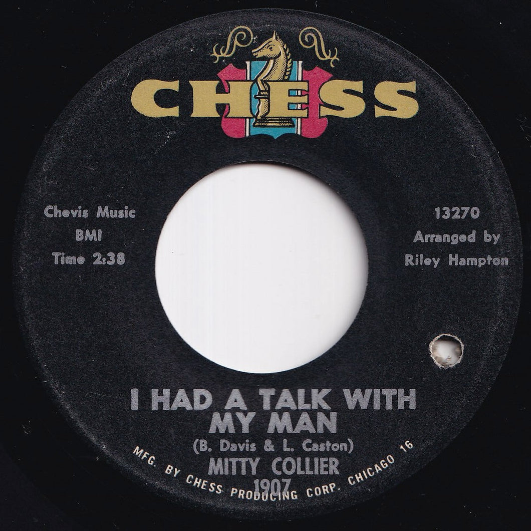 Mitty Collier - I Had A Talk With My Man / Free Girl (In The Morning) (7 inch Record / Used)