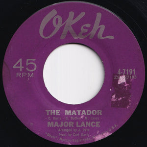 Major Lance - The Matador / Gonna Get Married (7 inch Record / Used)