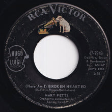 画像をギャラリービューアに読み込む, Mary Petti - Just For A Boy / (Here Am I) Broken Hearted (7 inch Record / Used)
