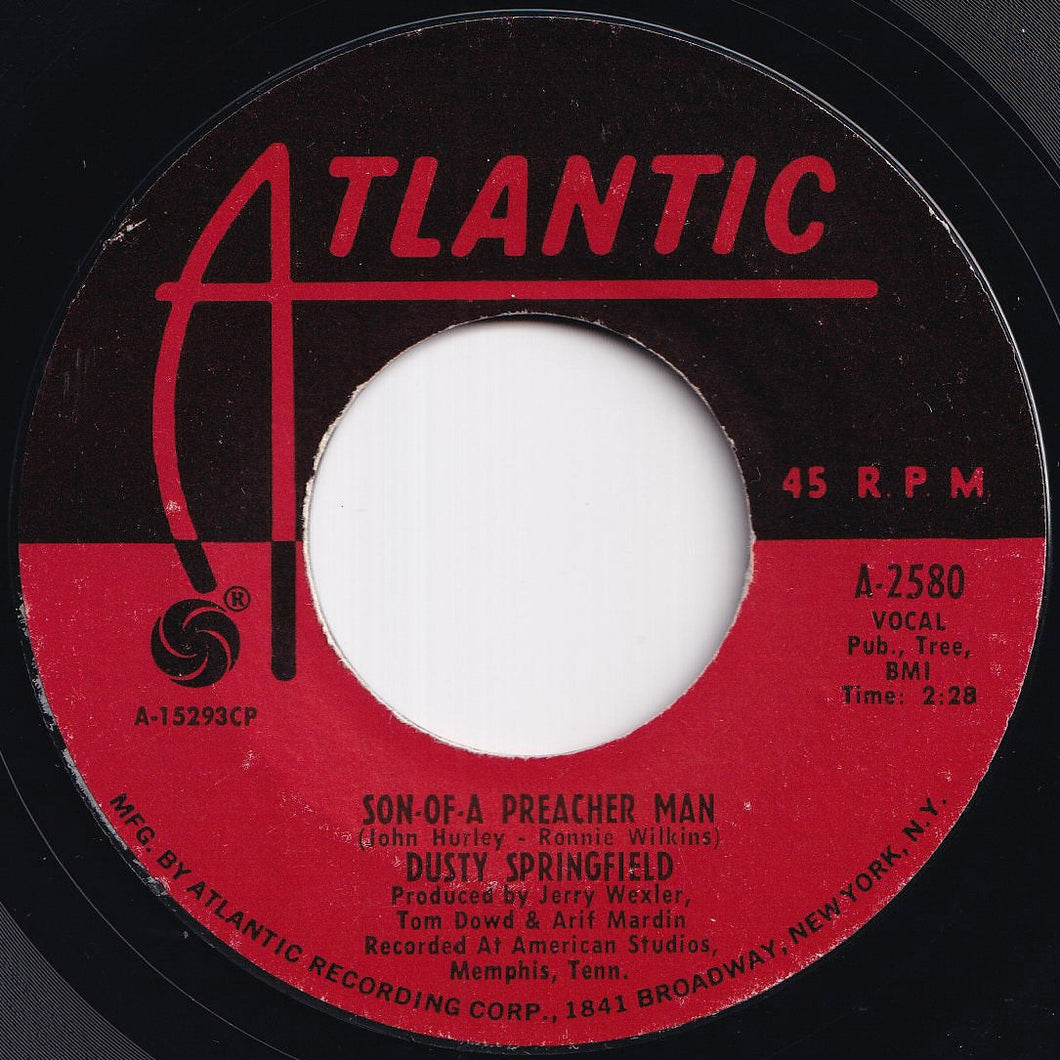 Dusty Springfield - Son-Of-A Preacher Man / Just A Little Lovin' (Early In The Mornin') (7 inch Record / Used)