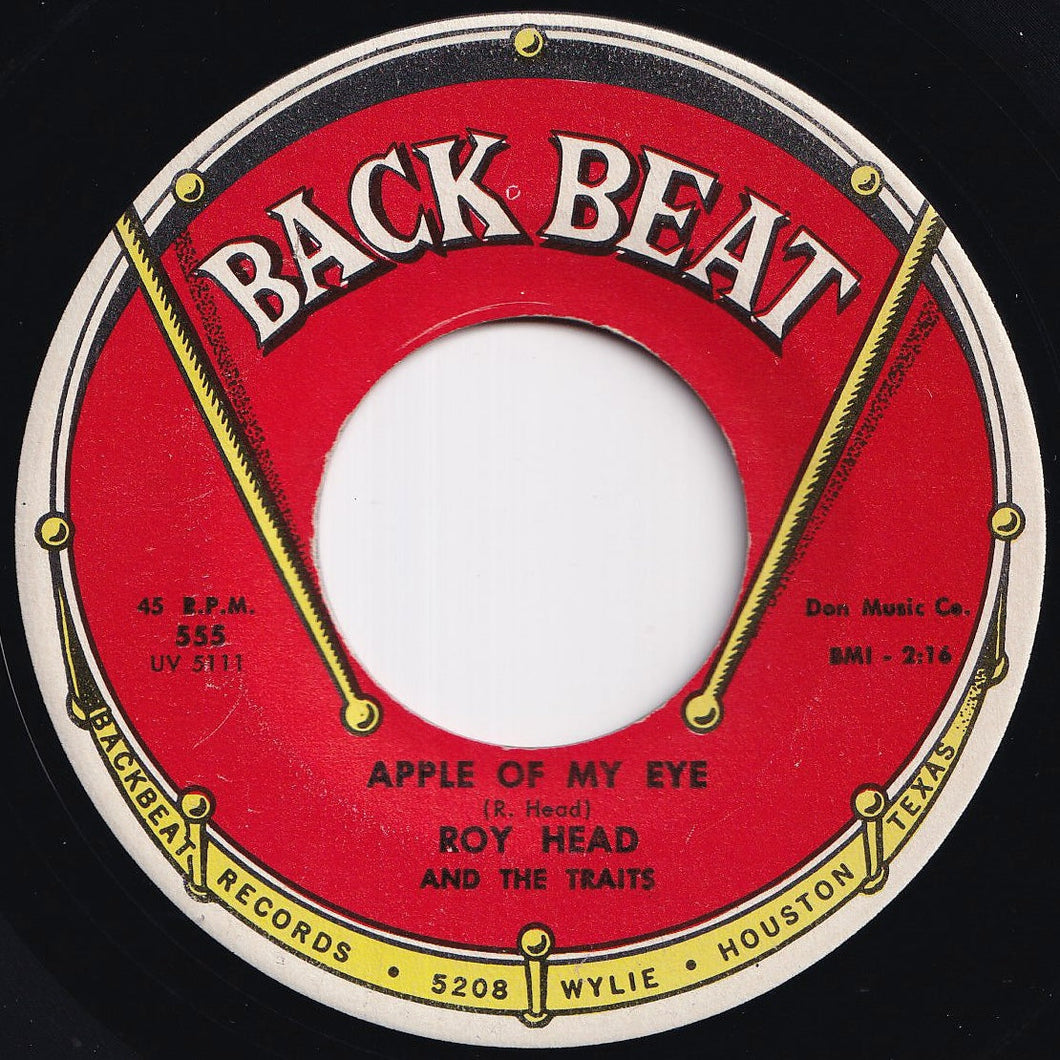 Roy Head, Traits - Apple Of My Eye / I Pass The Day (7 inch Record / Used)