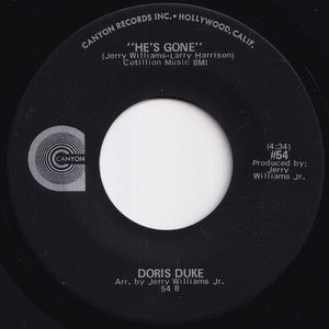 Doris Duke - The Feeling Is Right / He's Gone (7 inch Record / Used)
