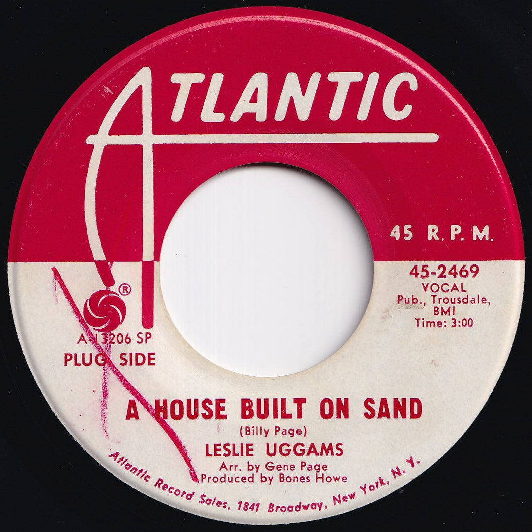 Leslie Uggams - A House Built On Sand / I Who Have Nothing (7 inch Record / Used)