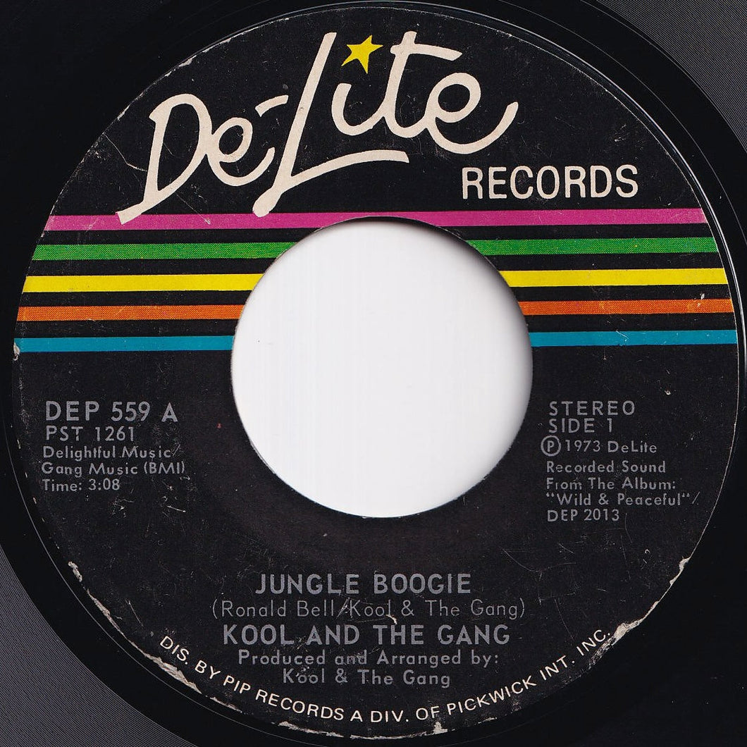 Kool And The Gang - Jungle Boogie / North, East, South, West (7 inch Record / Used)