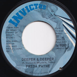 Freda Payne - Deeper & Deeper / Unhooked Generation (7 inch Record / Used)