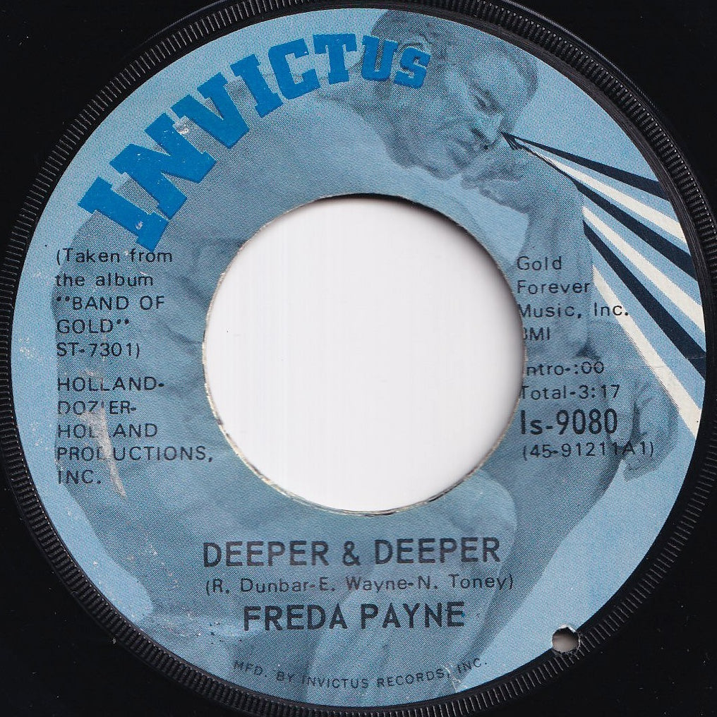 Freda Payne - Deeper & Deeper / Unhooked Generation (7 inch Record / Used)