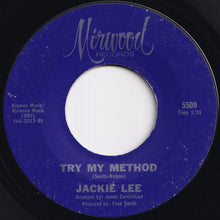 Load image into Gallery viewer, Jackie Lee - Your P-E-R-S-O-N-A-L-I-T-Y / Try My Method (7 inch Record / Used)
