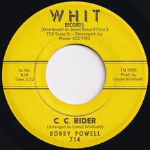 画像をギャラリービューアに読み込む, Bobby Powell - That Little Girl Of Mine / C.C. Rider (7 inch Record / Used)
