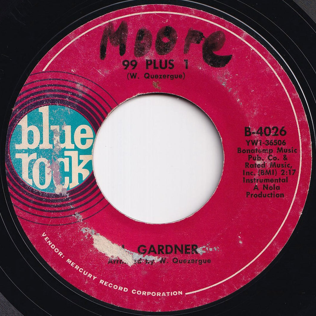 J. Gardner - 99 Plus 1 / Mustard Greens (7 inch Record / Used)