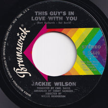 Load image into Gallery viewer, Jackie Wilson - Say You Will / This Guy&#39;s In Love With You (7 inch Record / Used)
