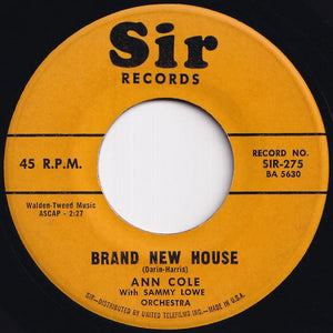 Ann Cole - A Love Of My Own / Brand New House (7 inch Record / Used)