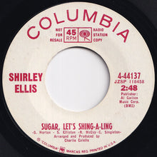 画像をギャラリービューアに読み込む, Shirley Ellis - Sugar, Let&#39;s Shing-A-Ling / How Lonely Is Lonely (7 inch Record / Used)
