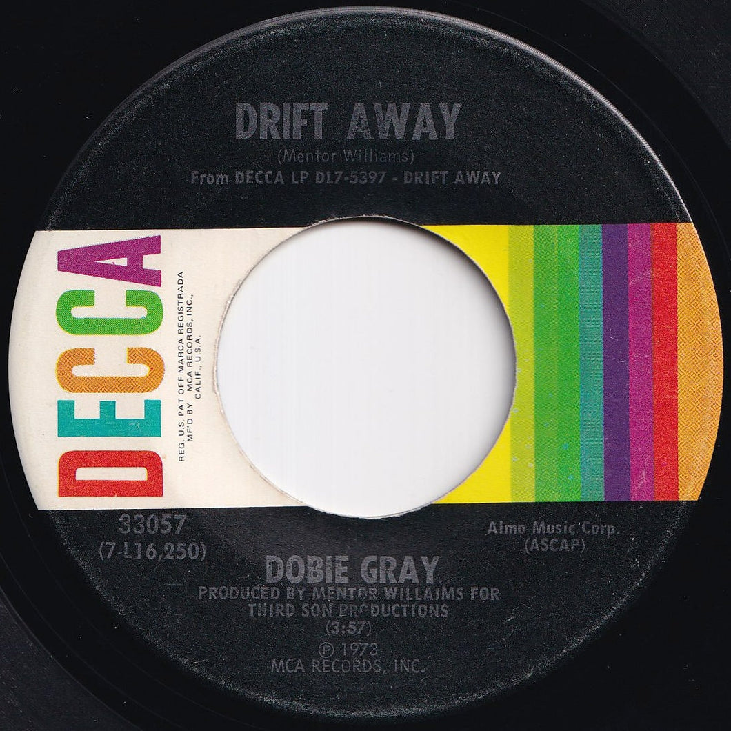 Dobie Gray - Drift Away / City Stars (7 inch Record / Used)