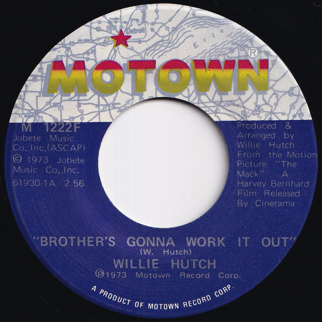 Willie Hutch - Brother's Gonna Work It Out / I Choose You (7 inch Record / Used)