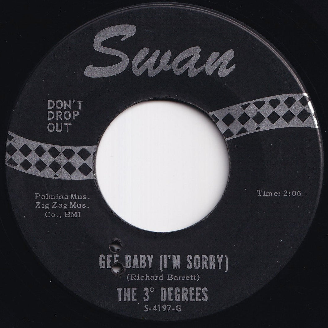 Three Degrees - Gee Baby (I'm Sorry) / Do What You're Supposed To Do (7 inch Record / Used)