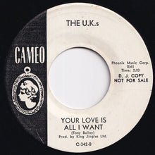 画像をギャラリービューアに読み込む, U.K.s - Ever Faithful, Ever True / Your Love is All I Want (7 inch Record / Used)
