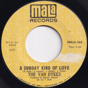 Van Dykes - A Sunday Kind Of Love / I'm So Happy (7 inch Record / Used)