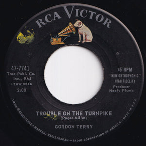 Gordon Terry - Trouble On The Turnpike / Almost Alone (7 inch Record / Used)