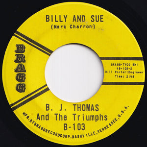B.J. Thomas - Never Tell / Billy And Sue (7 inch Record / Used)