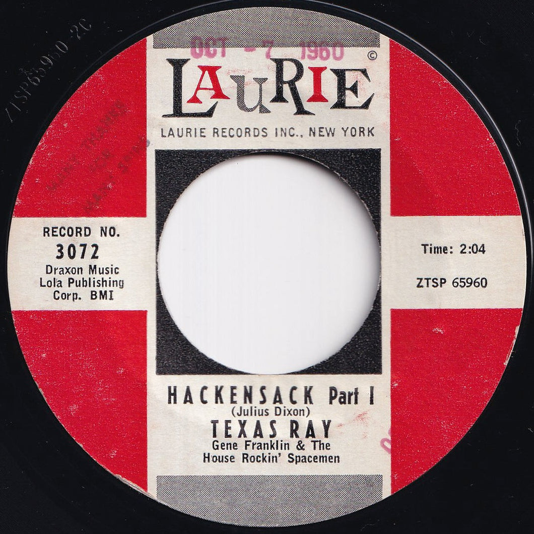 Texas Ray - Hackensack (Part 1) / (Part 2) (7 inch Record / Used)