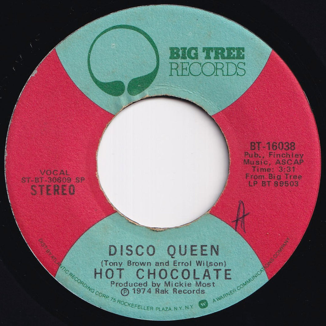 Hot Chocolate - Disco Queen / Makin' Music (7 inch Record / Used)