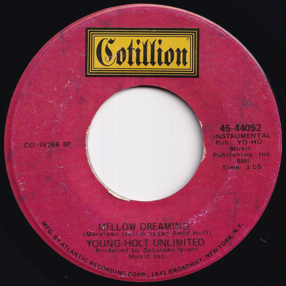 画像をギャラリービューアに読み込む, Young-Holt Unlimited - Mellow Dreaming / Black And White (7 inch Record / Used)