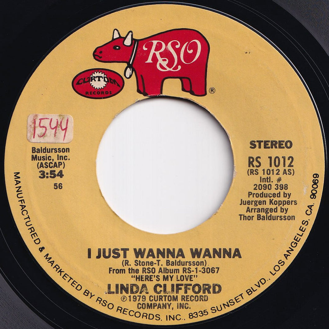 Linda Clifford - I Just Wanna Wanna / Hold Me Close (7 inch Record / Used)