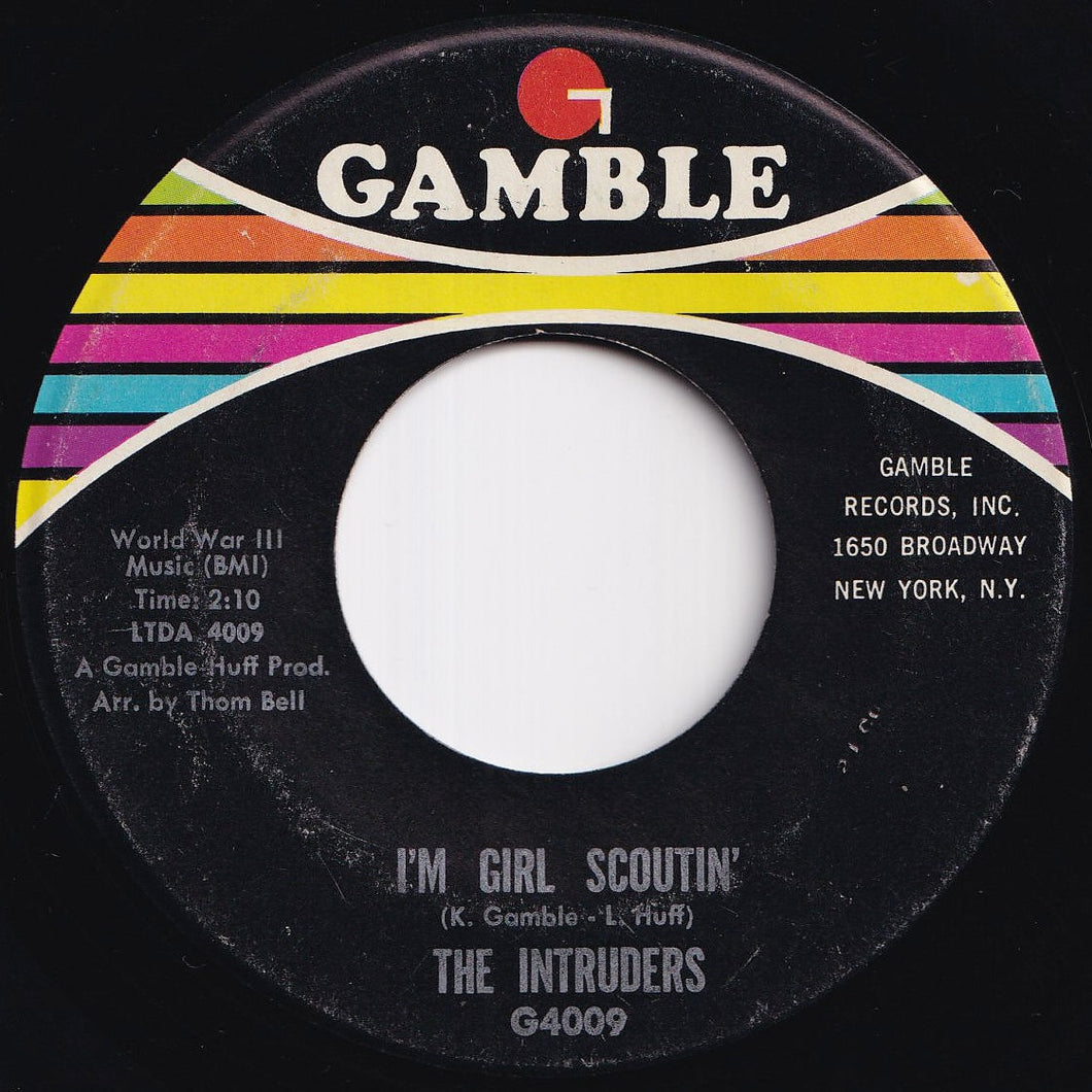 Intruders - I'm Girl Scoutin' / Wonder What Kind Of Bag She's In (7 inch Record / Used)