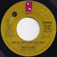 Load image into Gallery viewer, O&#39;Jays - What Am I Waiting For / Give The People What They Want (7 inch Record / Used)
