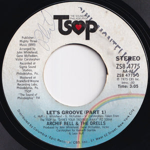 Archie Bell & The Drells - Let's Groove (Part 1) / (Part 2) (7 inch Record / Used)