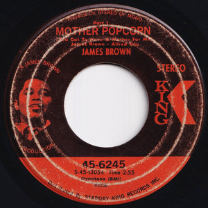 James Brown - Mother Popcorn (You Got To Have A Mother For Me) (Part 1) / (Part 2) (7 inch Record / Used)