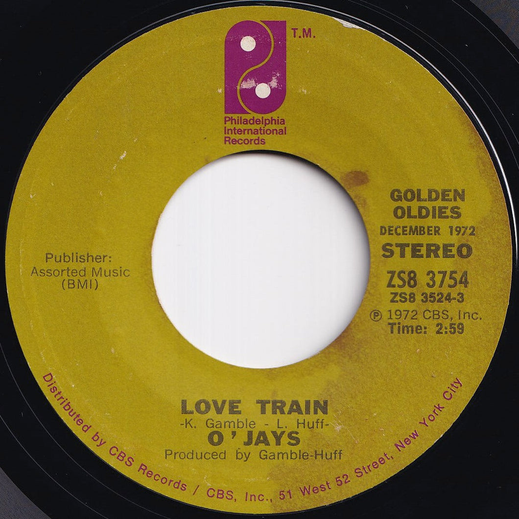 O'Jays - Love Train / Time To Get Down (7 inch Record / Used)