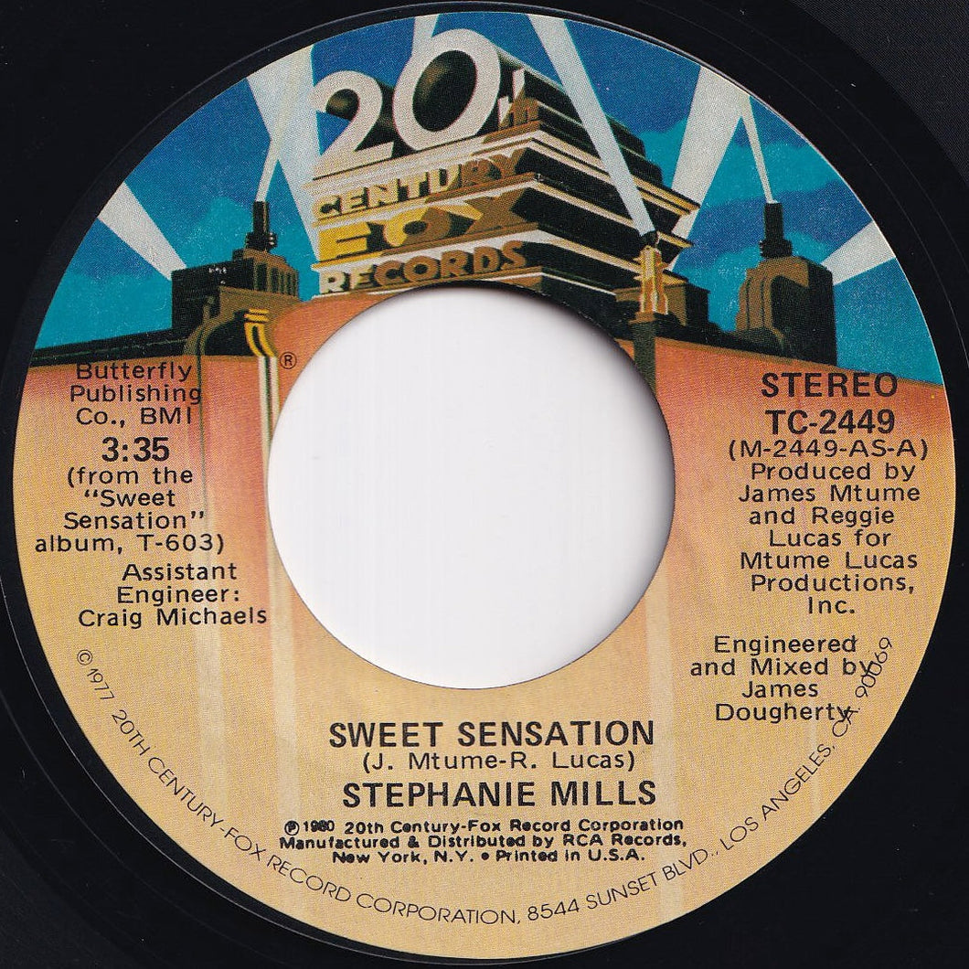 Stephanie Mills - Sweet Sensation / Wish That You Were Mine (7 inch Record / Used)