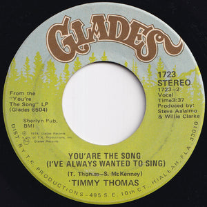 Timmy Thomas - I've Got To See You Tonight / You're The Song (I Always Wanted To Sing) (7 inch Record / Used)