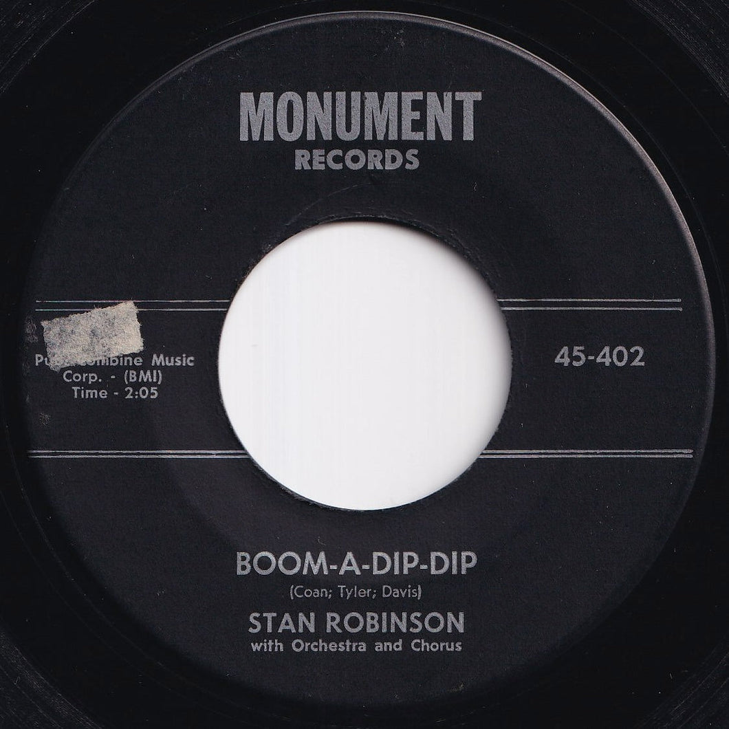 Stan Robinson - Boom-A-Dip-Dip / My Heart Beats (7 inch Record / Used)